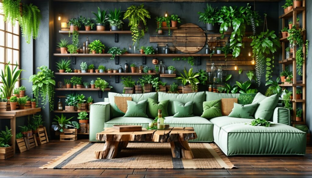 Guía para integrar muebles sostenibles en salas modernas con estilo