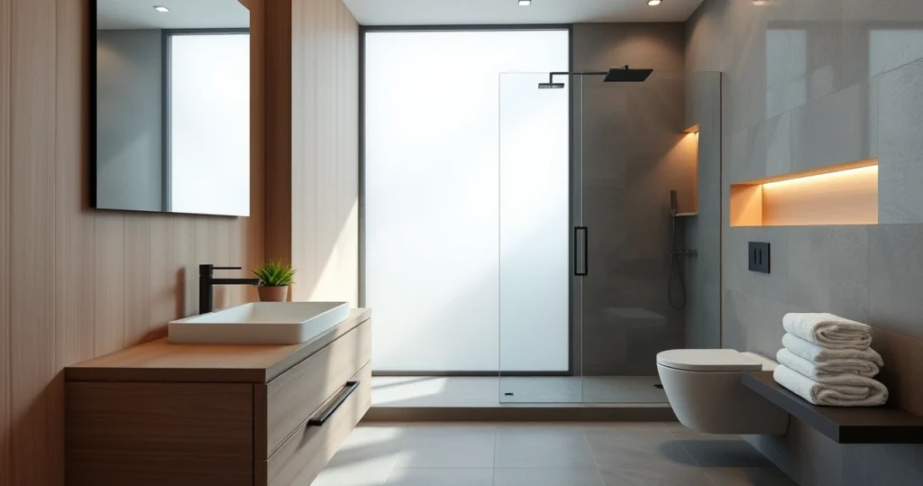 Guía de diseño para baños modernos: Ideas para aprovechar cada centímetro con estilo